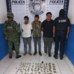 Aseguran a ocho secuestradores y rescatan a tres víctimas en Paraíso Maya en Cancún